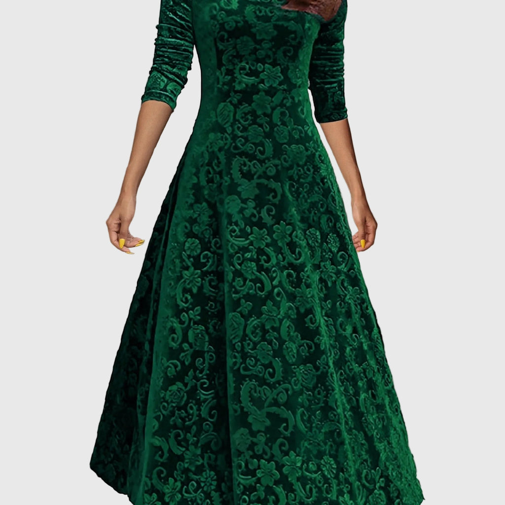 Noémi - Ünnepi Velúr Elegancia Ruha