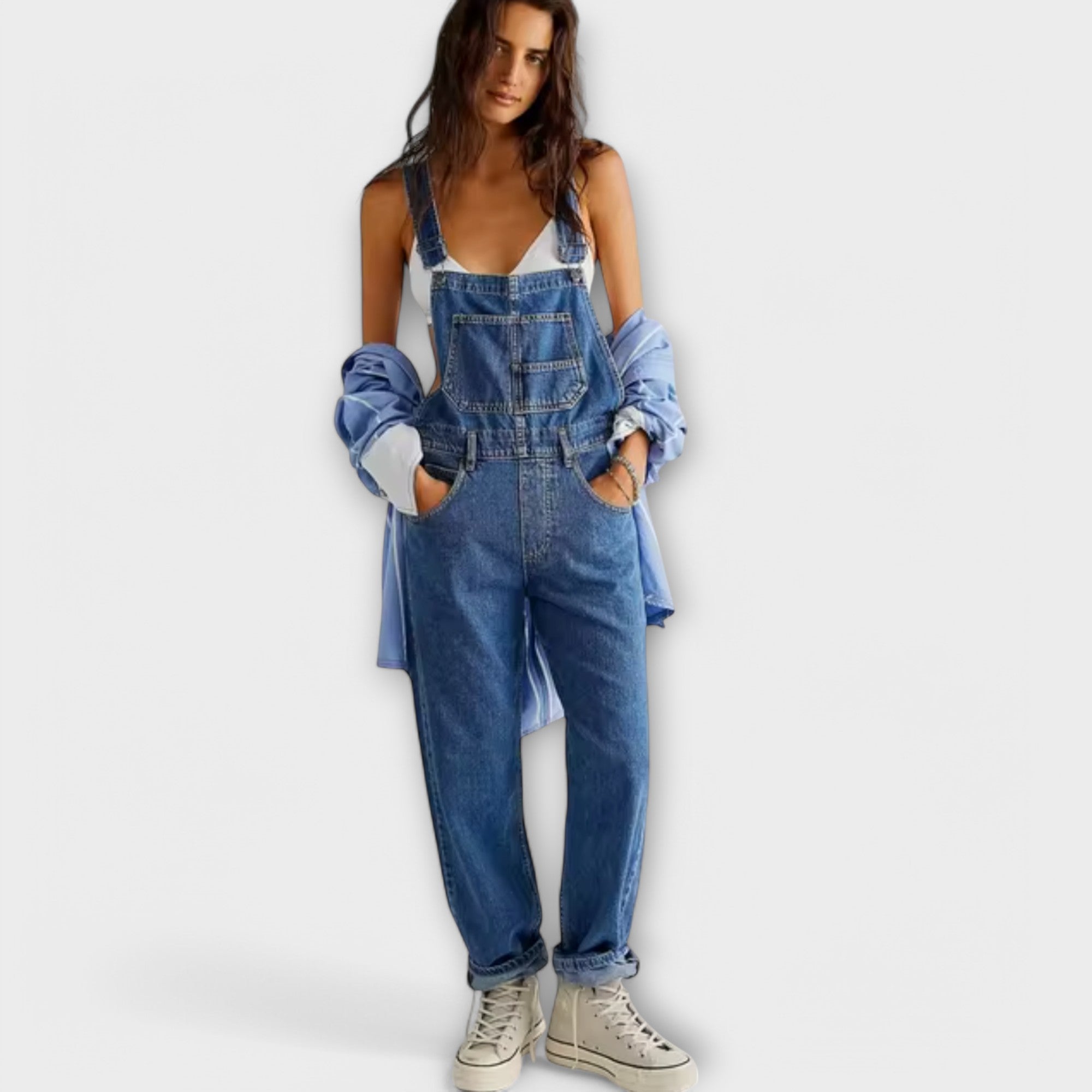 Shaira – Szabad stílusú farmer overall