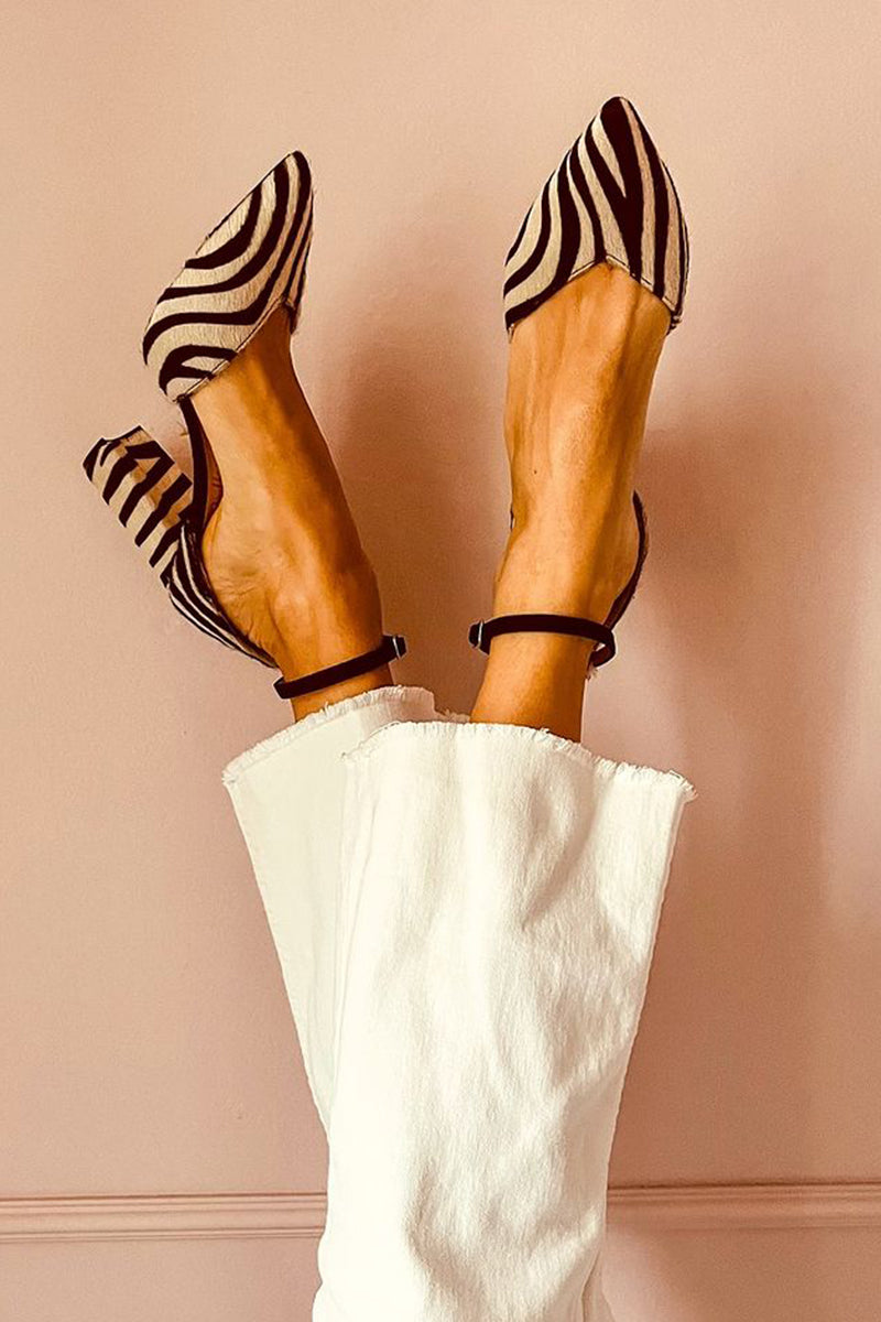 Zebrina™ | Zebra mintás papucs