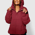 Veronika – Vízhatlan oversized kapucnis pulóver