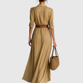 Klara – Elegáns dekoltázsú ruha