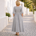 Cleomarie | Elegáns Midi Ruha