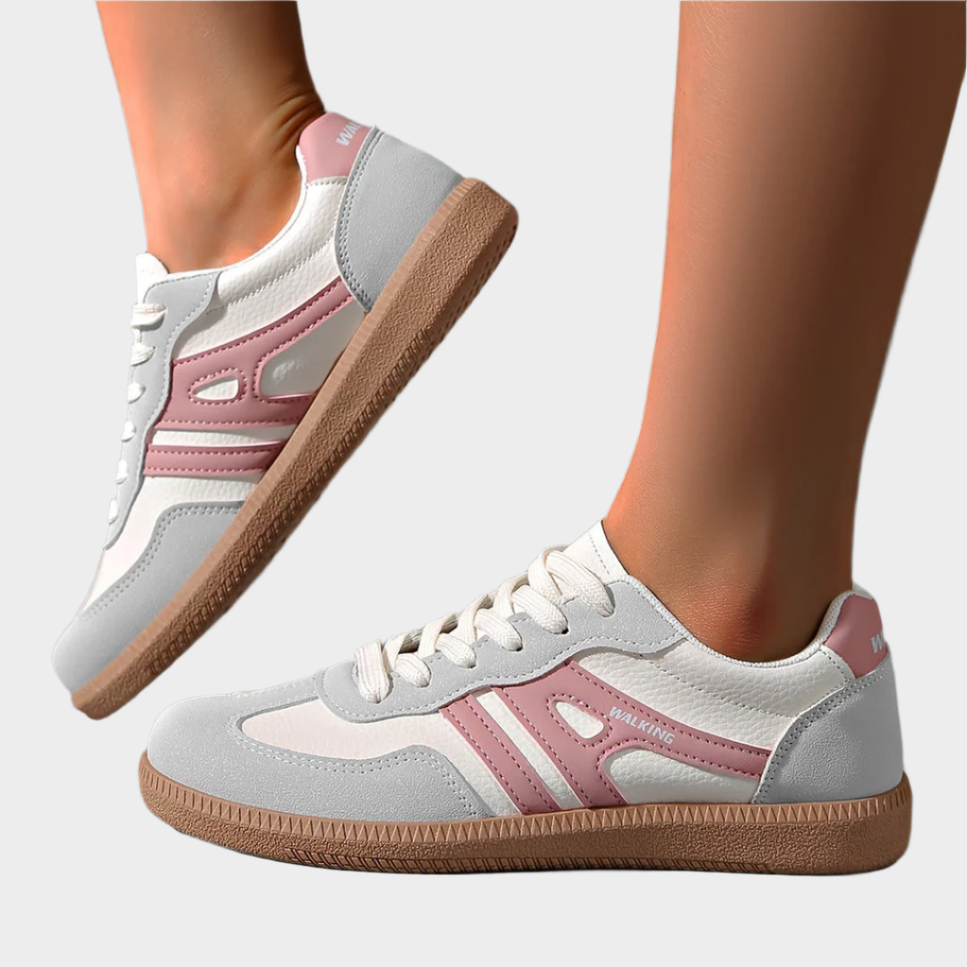 Retro részletekkel ellátott sportcipők