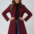 Josephine - Női Egysoros Téli Trench Kabát