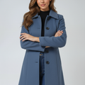 Josephine - Női Egysoros Téli Trench Kabát