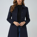 Josephine - Női Egysoros Téli Trench Kabát