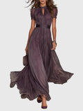 Lívia – elegáns sifon maxi ruha