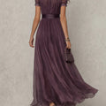 Lívia – elegáns sifon maxi ruha