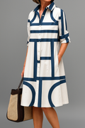 Arabella™ Geometrikus Midi Ruha
