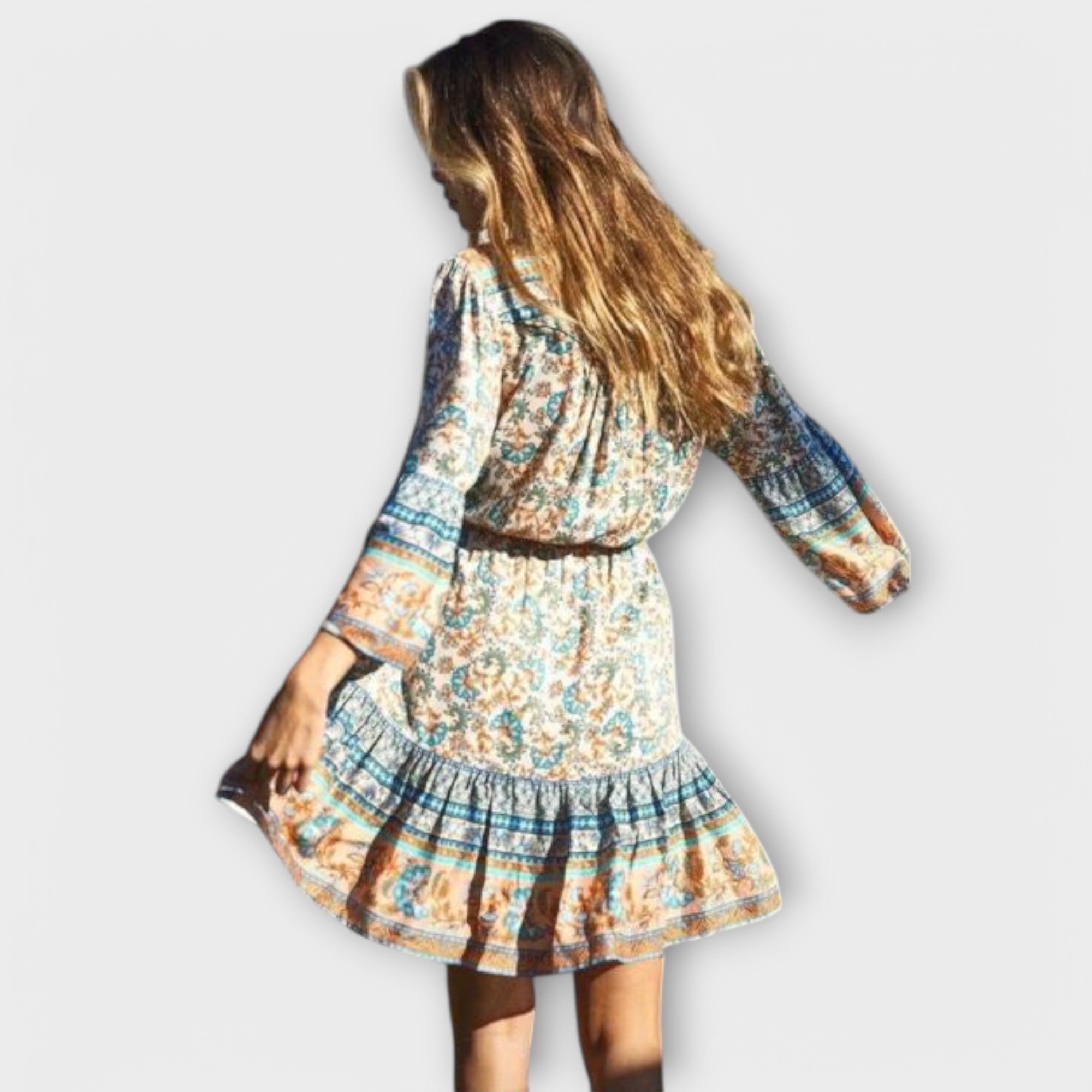 Kéita - Rövid Boho Ruha