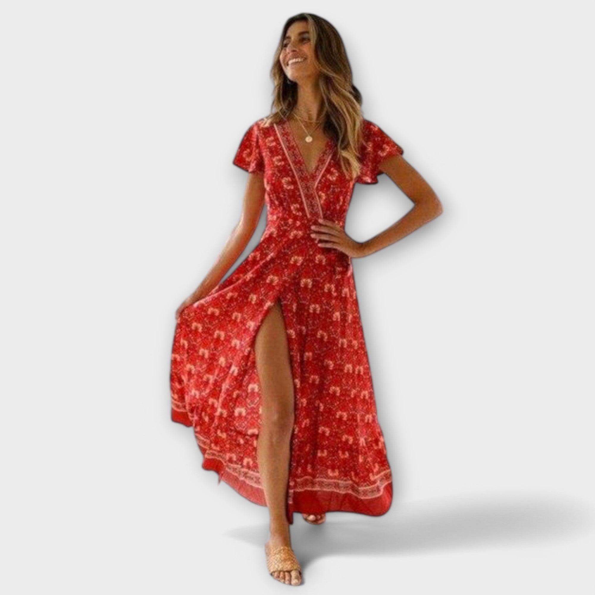 Brioni - Boho midi ruha