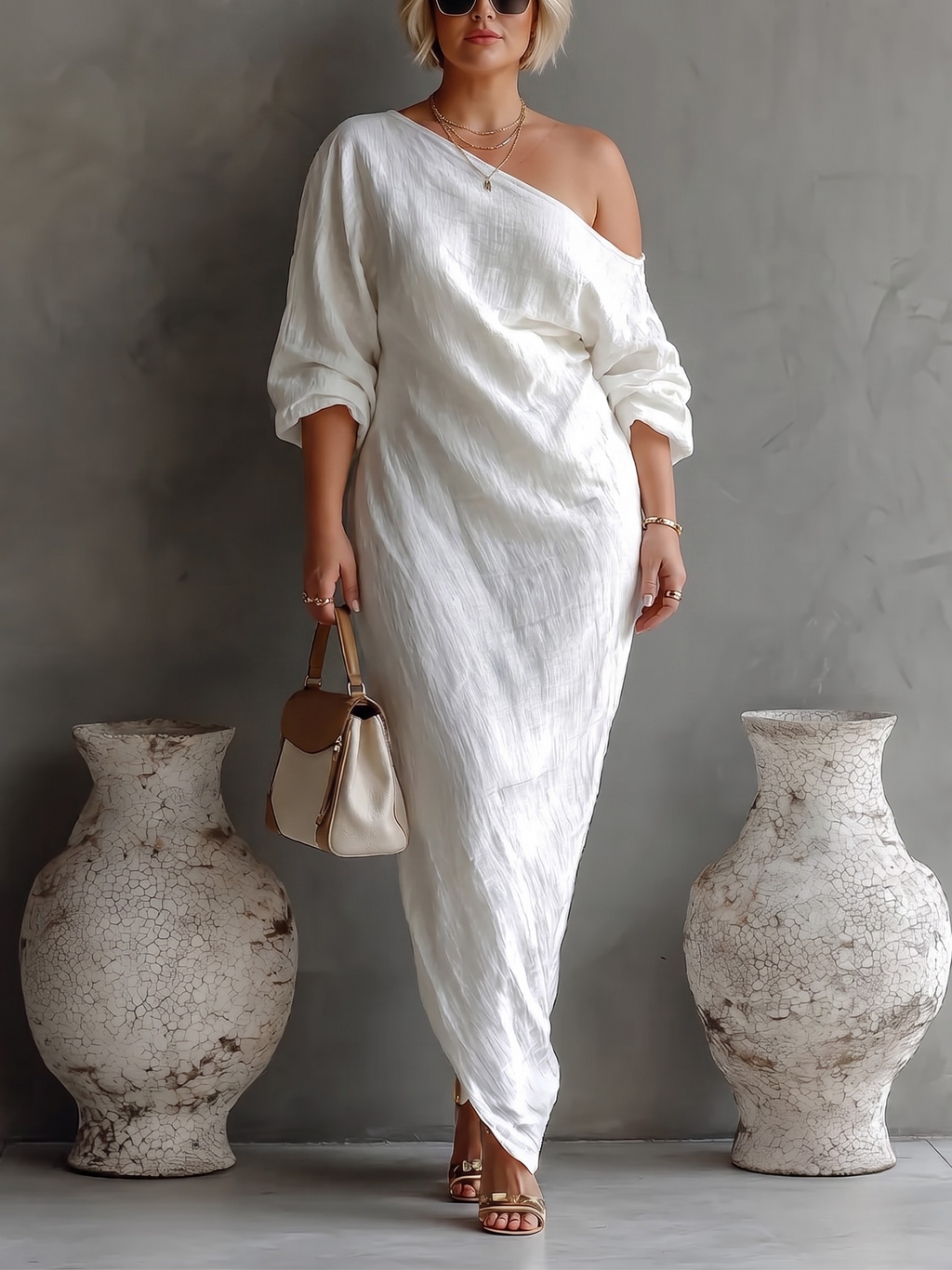 Jázmina – elegáns nyári maxi ruha