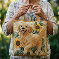 Kézműves táska - Golden Retriever